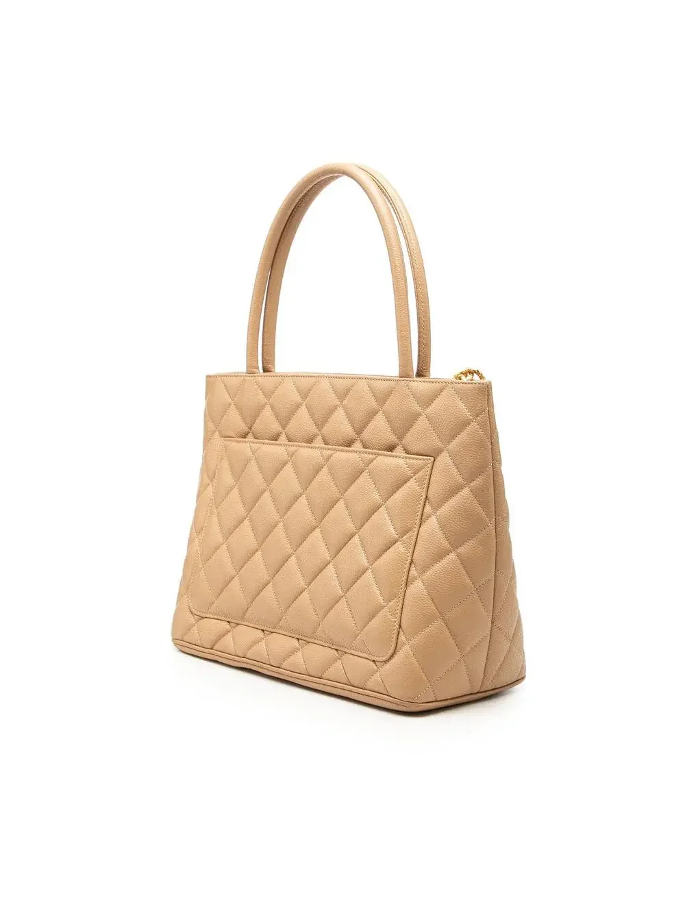 Chanel Caviar Medallion Tote Pre-Loved #290403C21B
